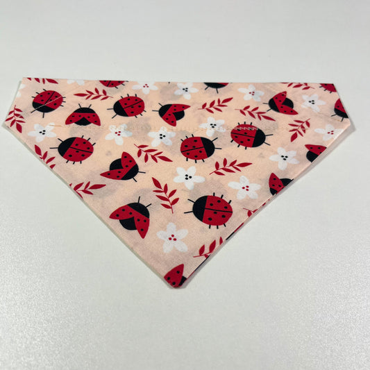 Pink Lady Bug Bandana