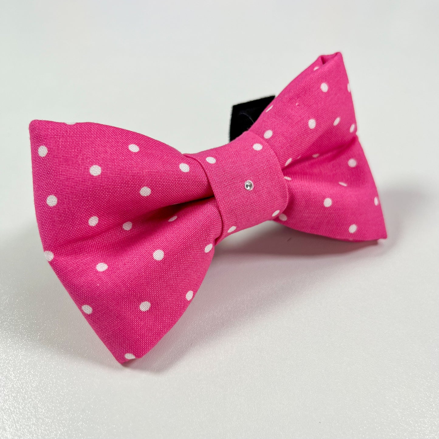 Pink Polka Dot Bow-TIe